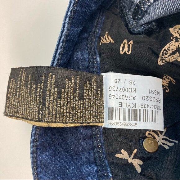 MAVI GOLD Sz 28  x 28 Skinny Jeans Cuffed - Picture 7 of 8